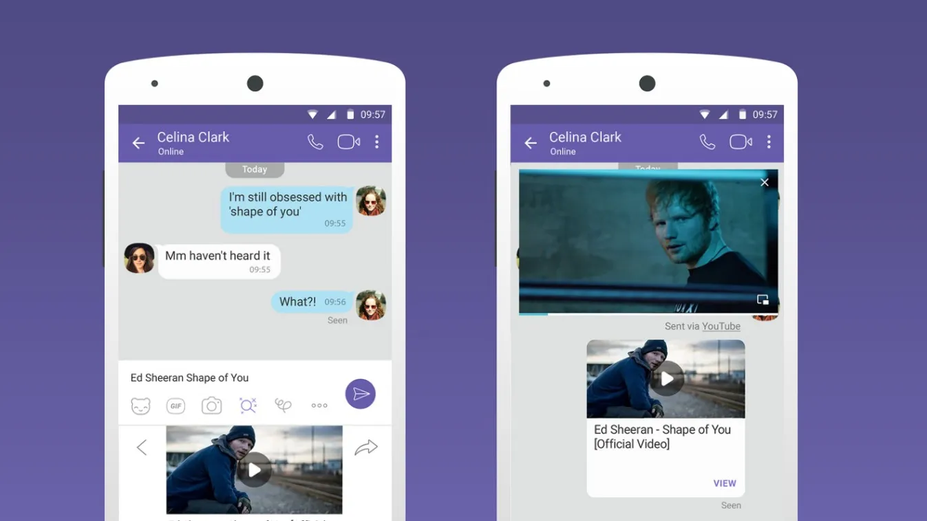 viber, yuotube 