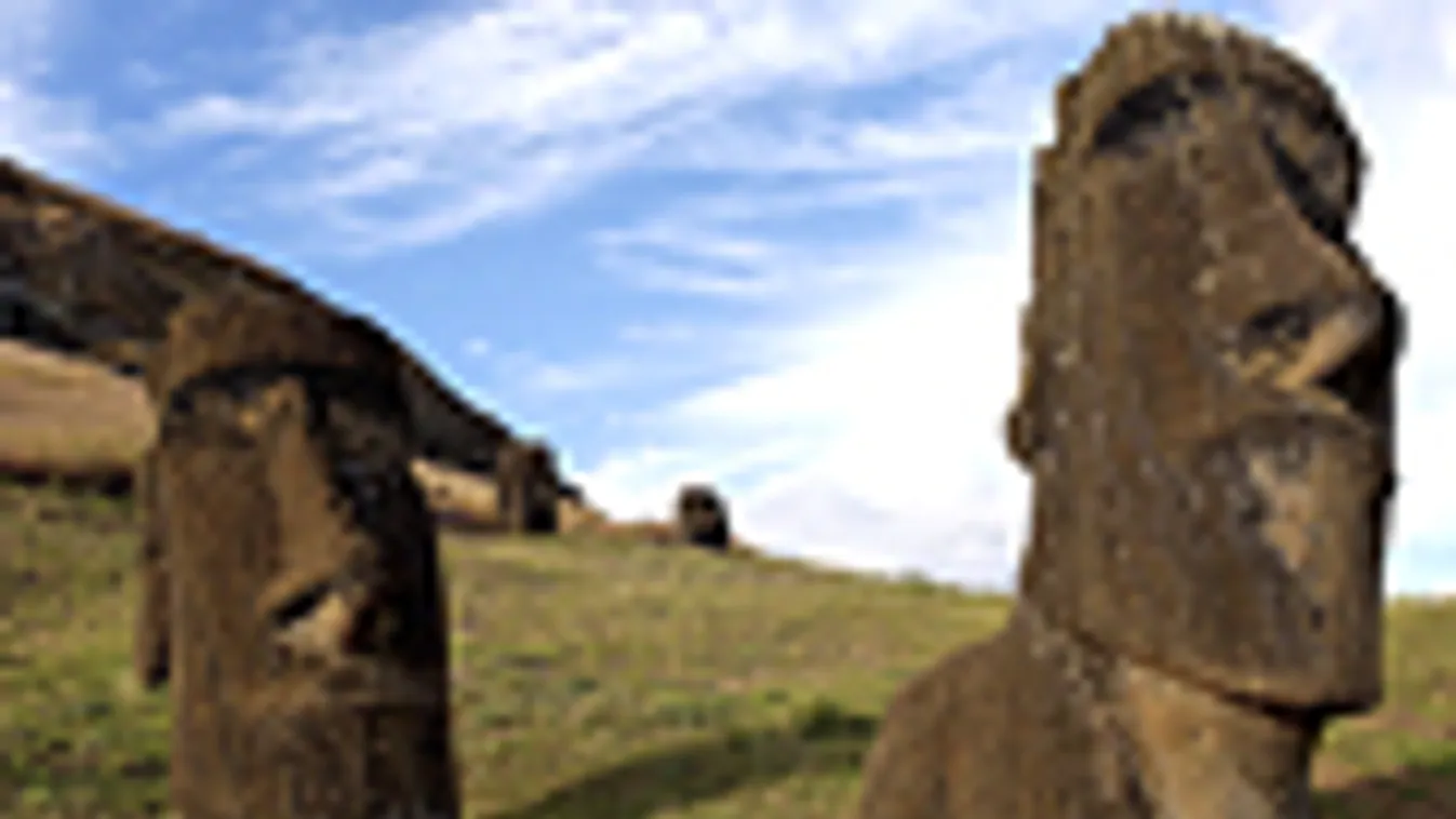 Húsvét-sziget, moai szobor 