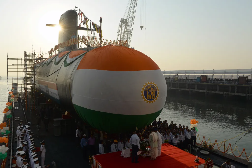 INS Karanj Indiai tengeralattjáró 2018. 