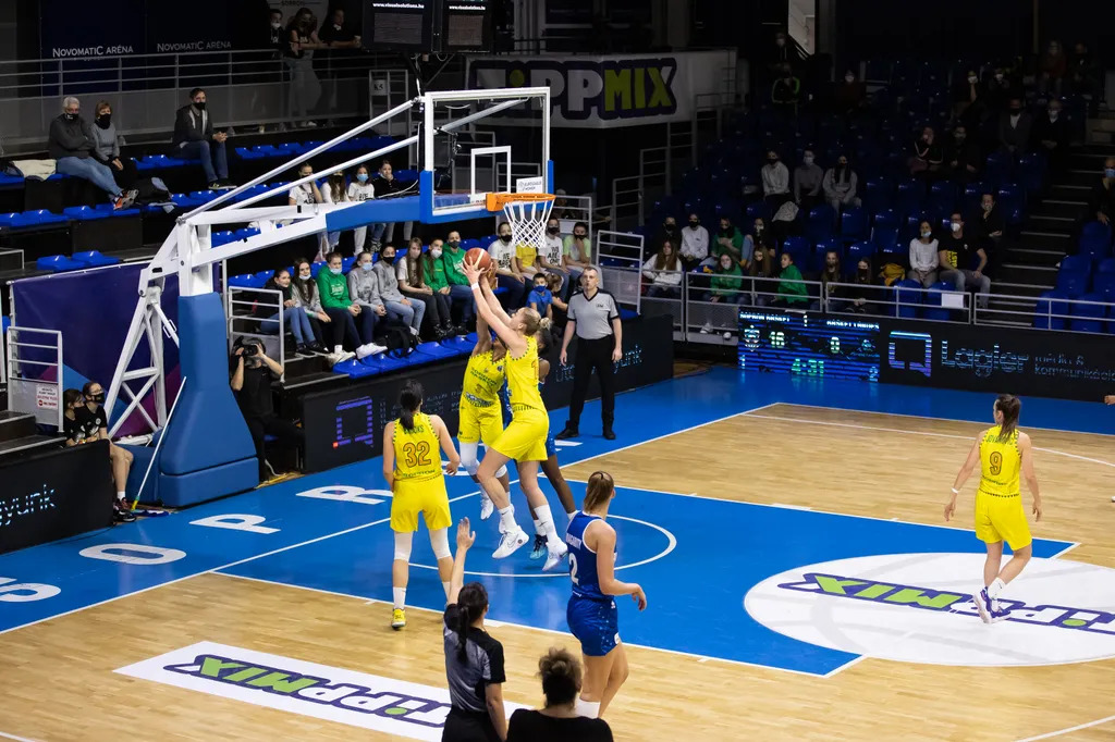 Kosárlabda, női, Euroliga, Sopron Basket – Basket Landes, Sopron, basket, Landes 