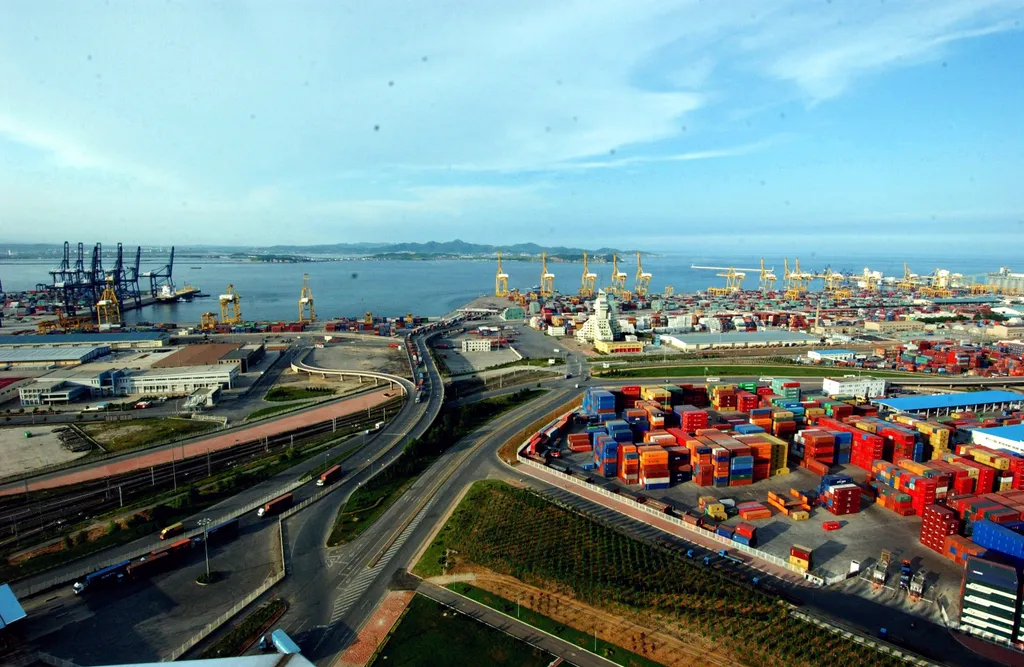 a világ legnagyobb kikötői, Port of Dalian 