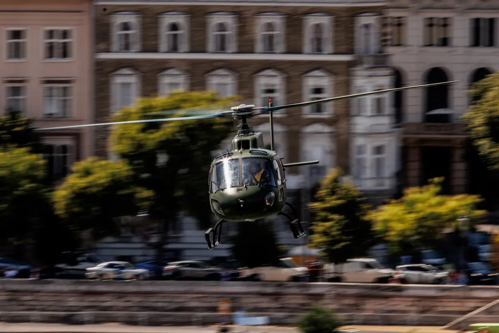 augusztus 20-i légiparádé főpróbája, légiparádé, főpróba, augusztus 20, 2022.08.15., Budapest 