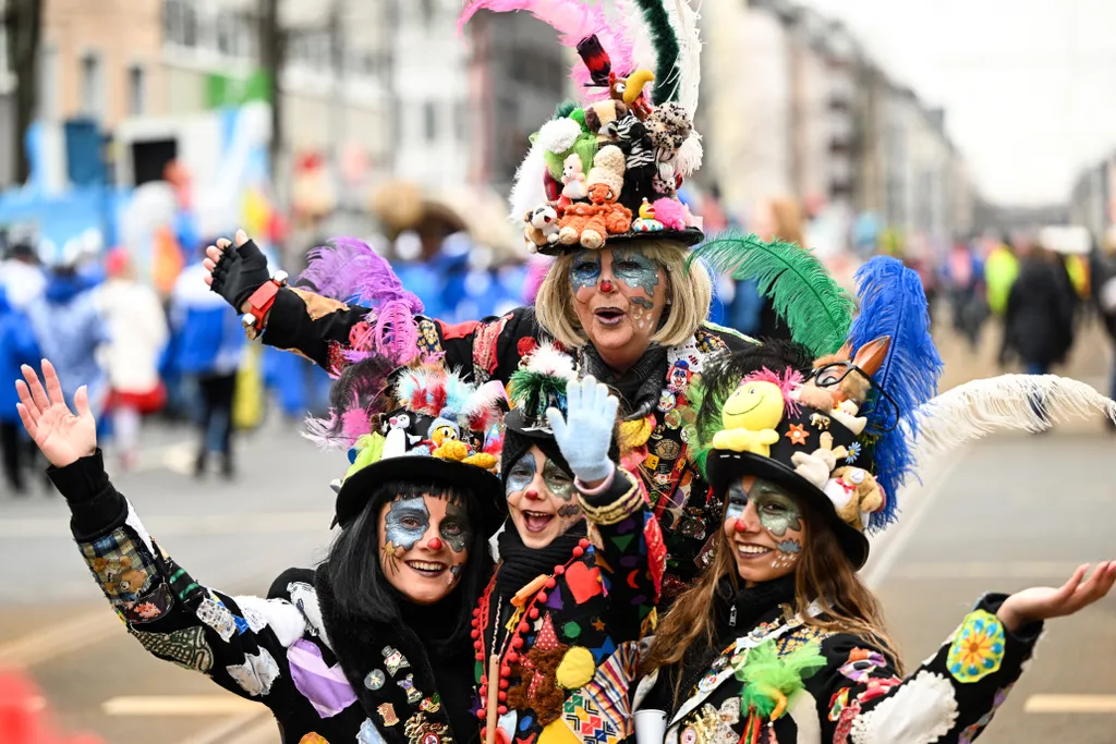 parádé, karnevál, németország, farsang, jelmez, jelmezes, felvonulás 