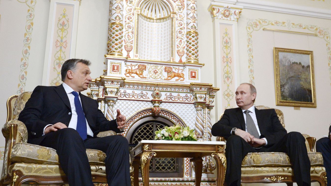 Orbán Viktor, Vladimir Putyin 