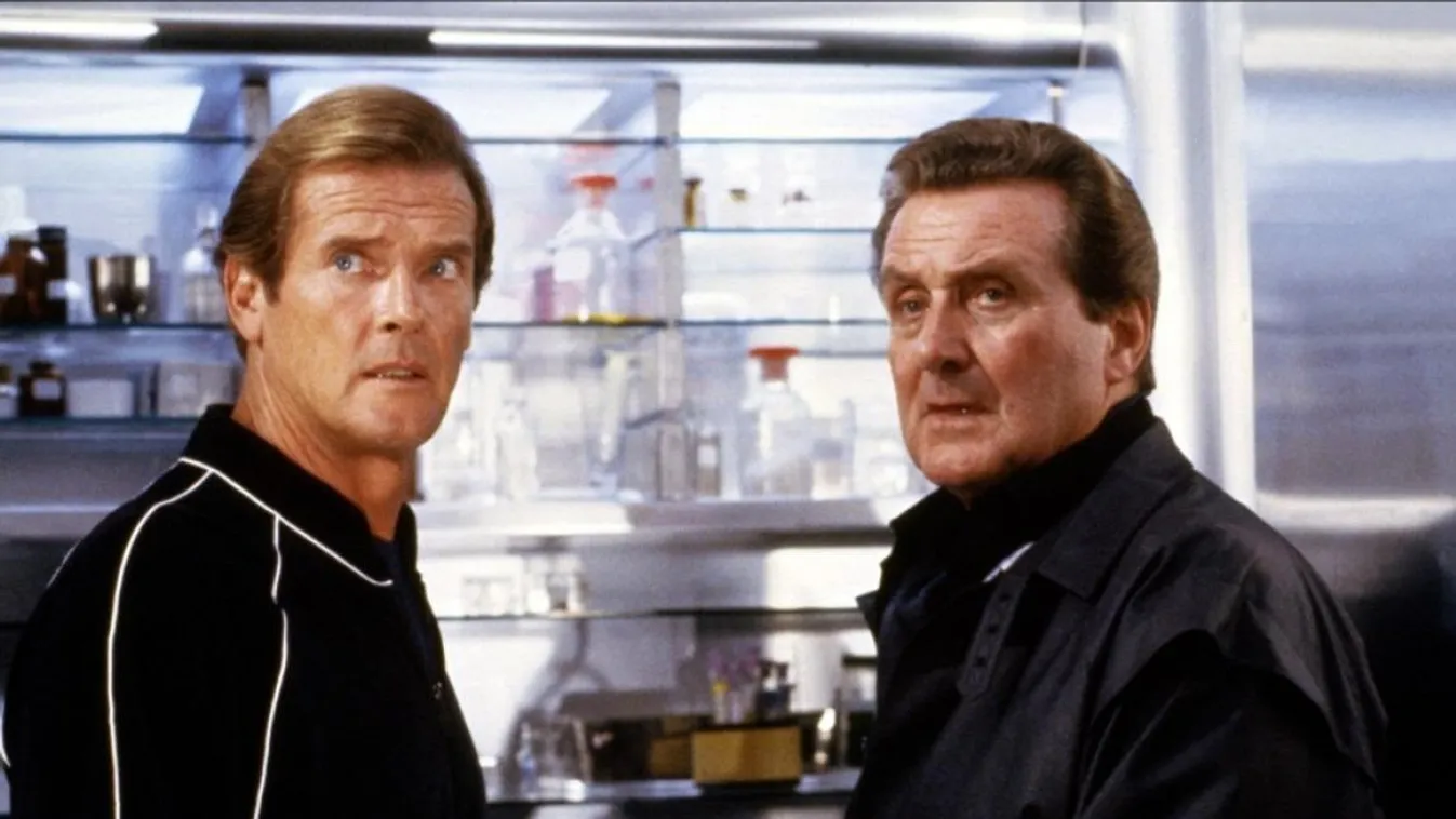 Roger moore és Patrick Macnee 