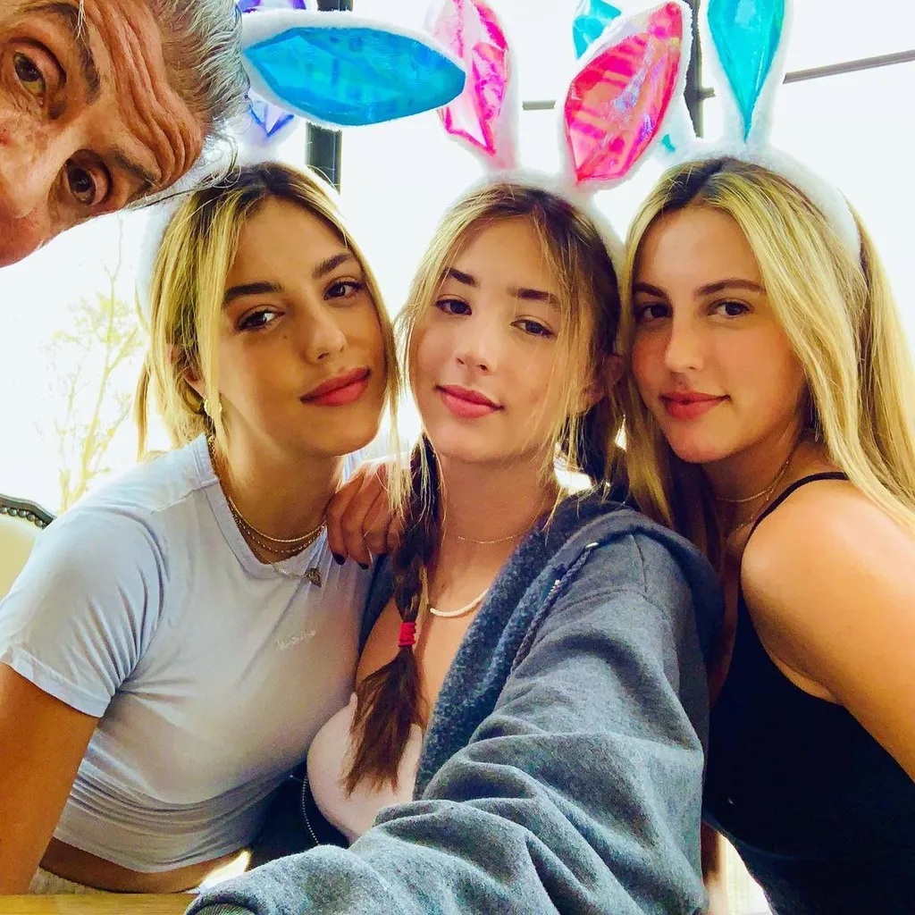 Sylvester Stallone és a lányai 