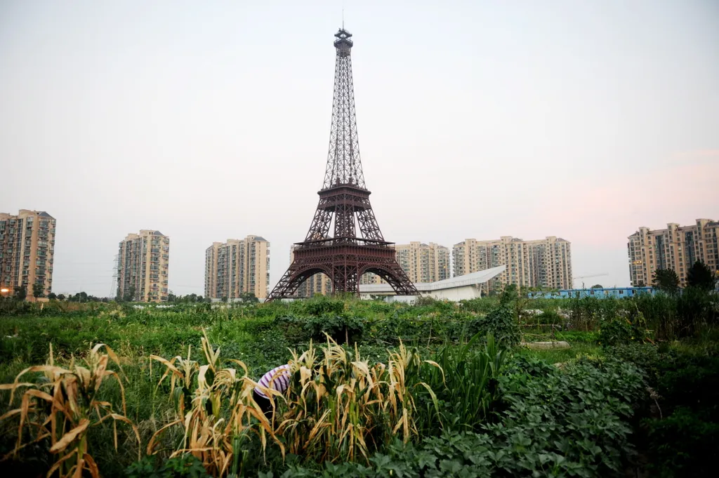 híres épületek másolatai, Kína, Eiffel-torony 