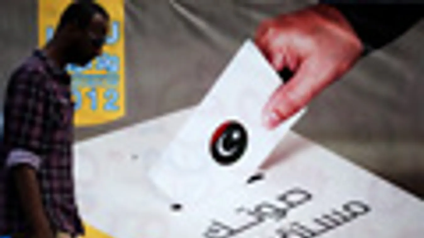 Első szabad választások Líbiában, választási plakát Tripoliban