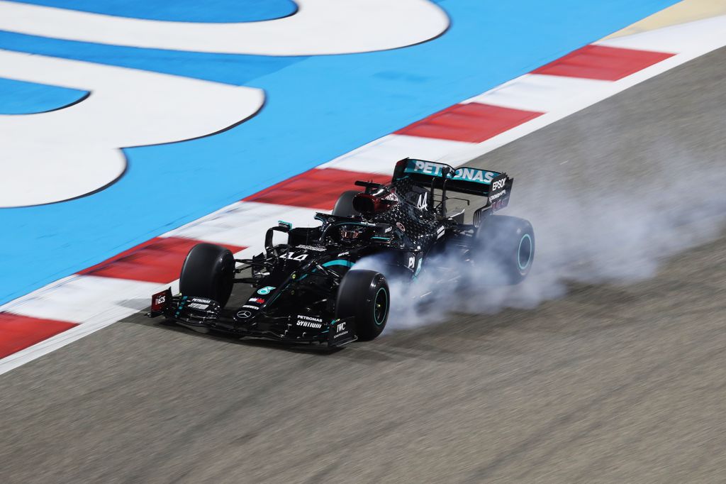 Forma-1, Lewis Hamilton, Mercedes, Bahreini Nagydíj, 2020 péntek 
