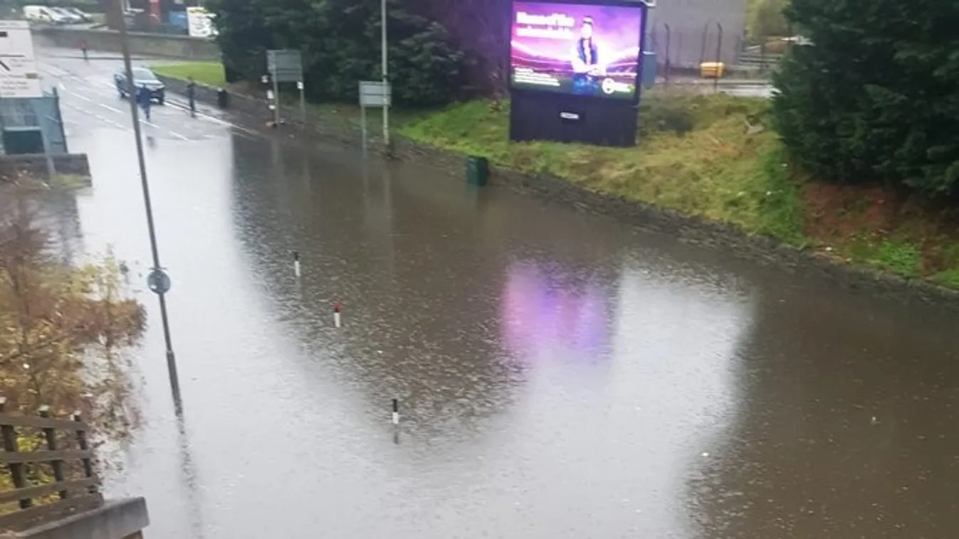 áradás, Skócia, Edinburgh 