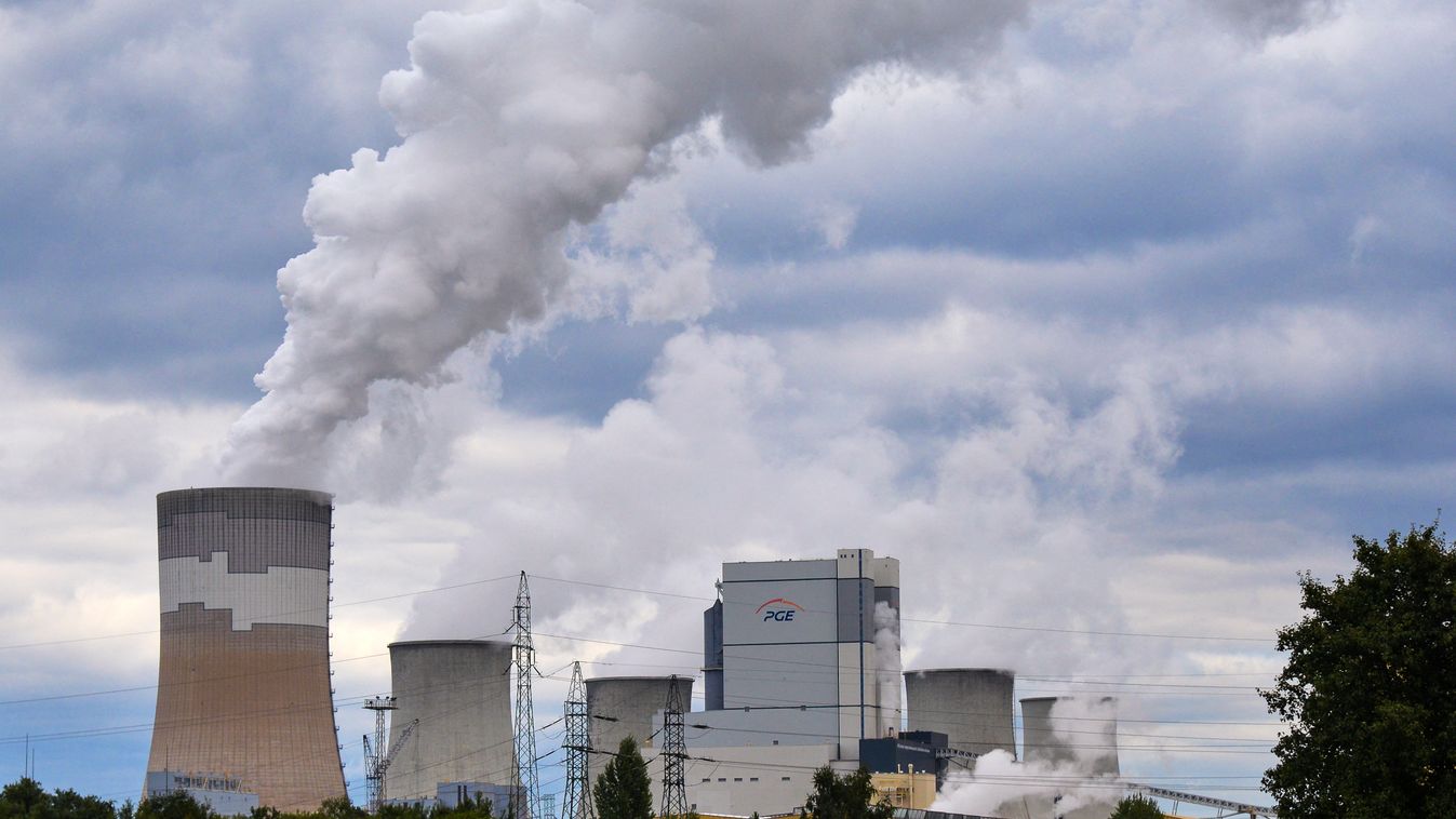 power plant smoke, erőmű, füst, környezet, szennyezés, illusztráció 