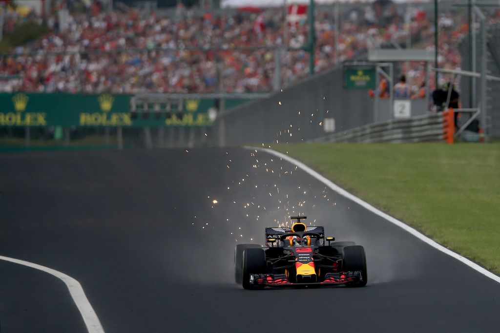 A Forma-1-es Magyar Nagydíj szombati napja, Daniel Ricciardo, Red Bull Racing 