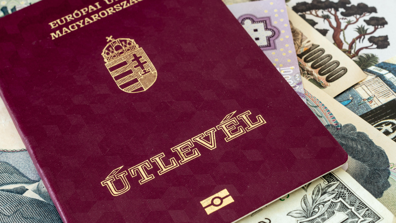 Magyar útlevél illusztráció 