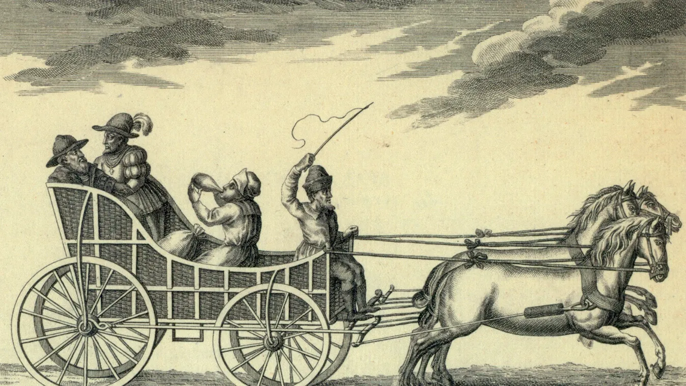A magyar kocsi első hiteles ábrázolása, 1568 