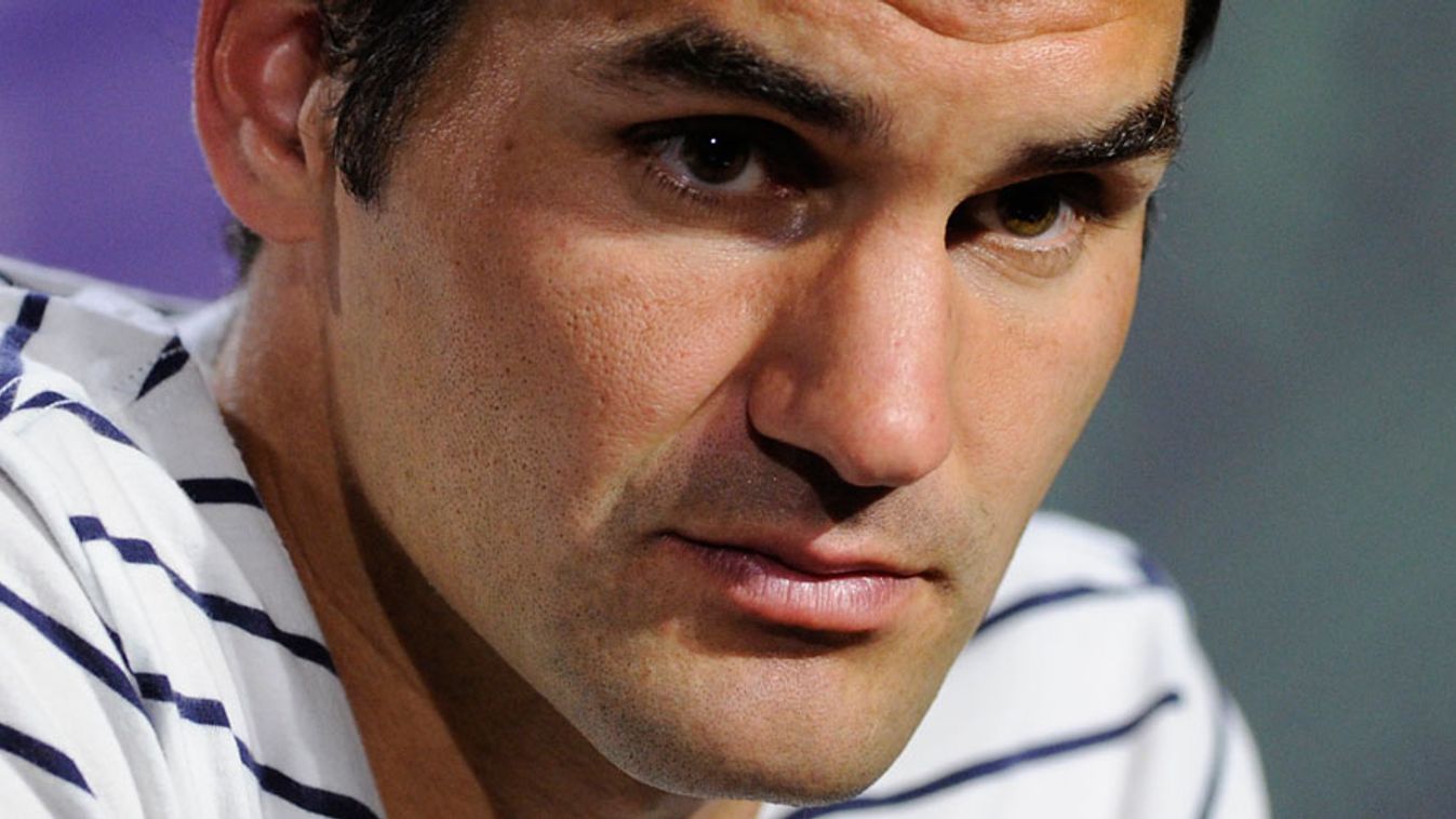 Roger Federer sajtótájékoztatója