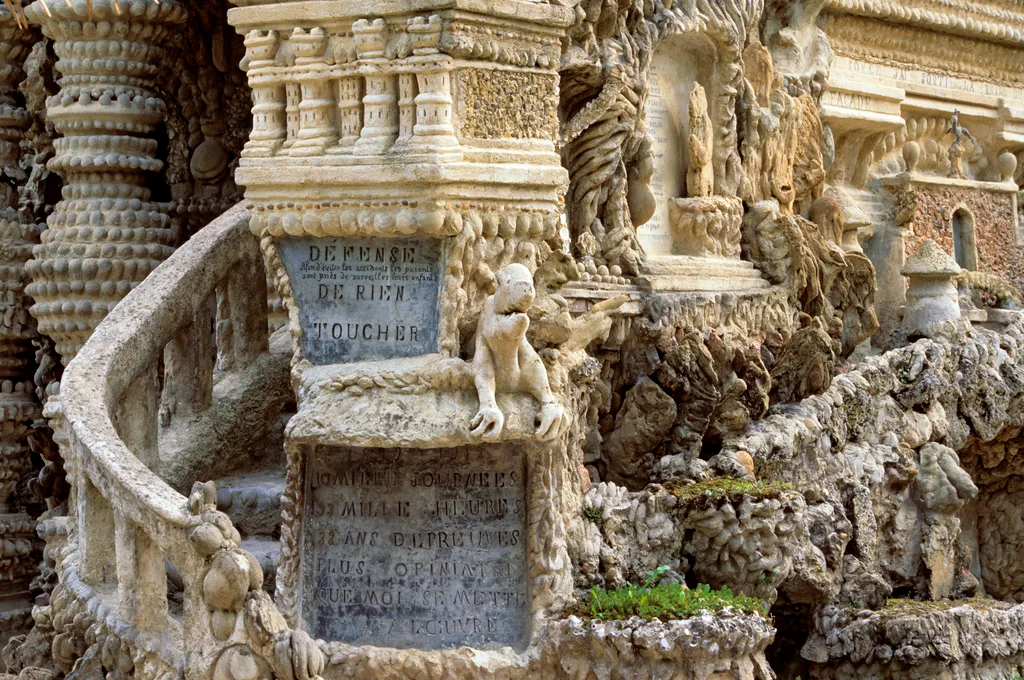 Palais Idéal du Facteur Cheval francia kastély palota 