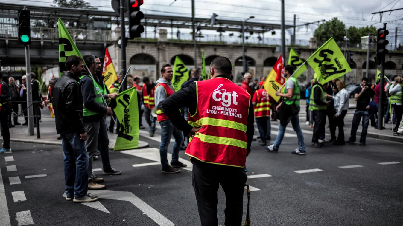 vasuti dolgózok sztrájk franciaország 