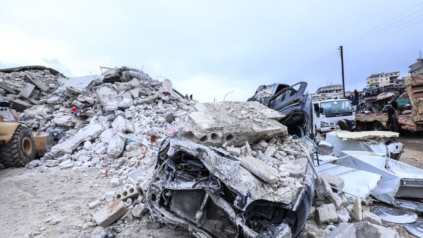 At least 968 people died and thousands were injured in the earthquake that felt strongly Syria Idlib, search and rescue,2023,7.6,7.6 magnitude,7.7,7.7 magnitud Horizontal 