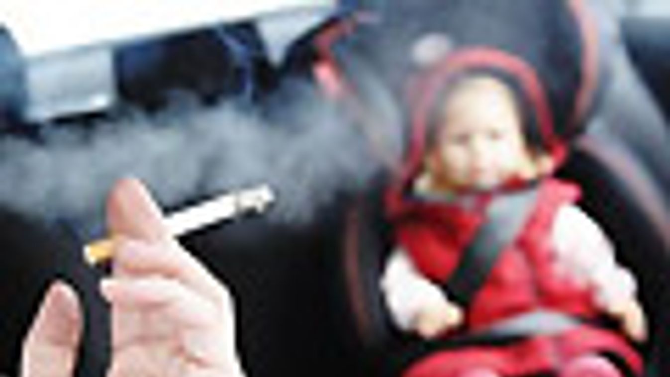 dohányzás autóban