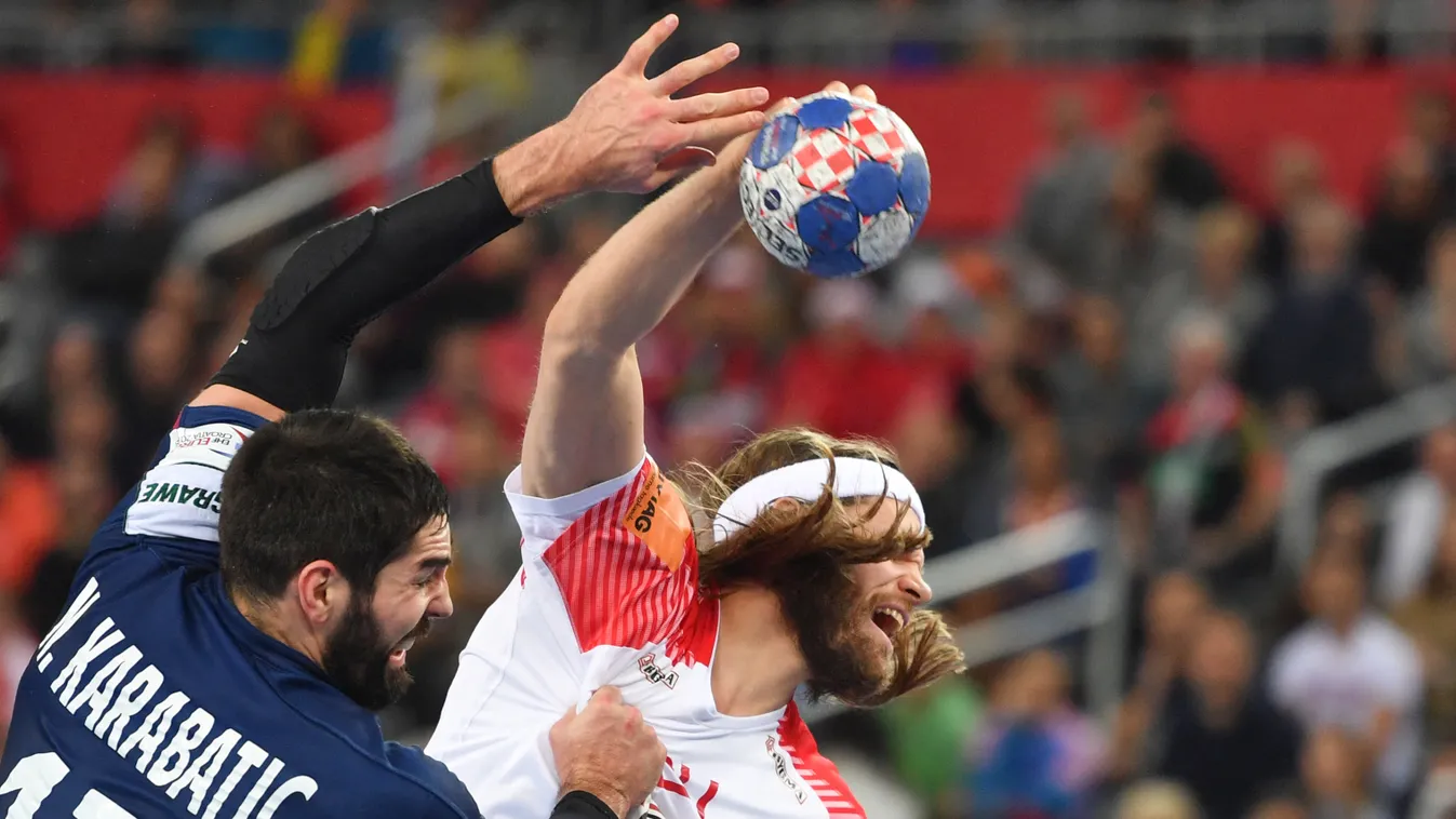 handball Horizontal EUROPEAN CHAMPIONSHIP Mikkel Hansen Nikola Karabatic 