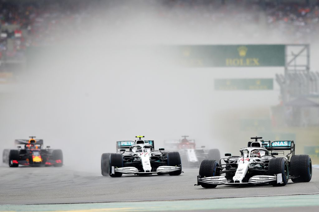Forma-1, Német Nagydíj, Lewis Hamilton, Valtteri Bottas, Mercedes 