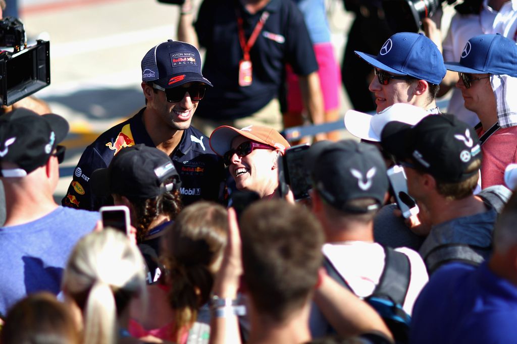 Előkészületek a Forma-1-es Brit Nagydíjra, Daniel Ricciardo, Red Bull Racing 