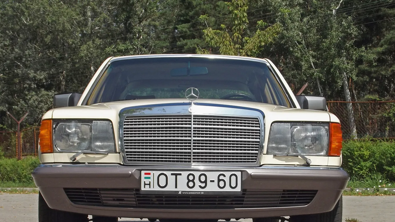 Mercedes-Benz 300SD (W126) veteránteszt 