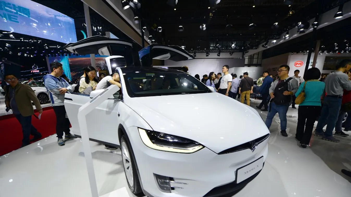 Tesla investigating vehicle fire in Shanghai garage China Chinese U.S. electric vehicle Tesla 