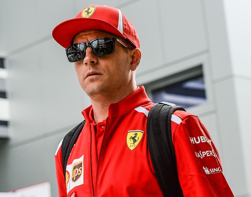 Előkészületek a Forma-1-es Orosz Nagydíjra, Kimi Räikkönen, Scuderia Ferrari 