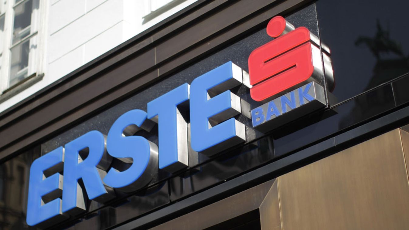 The Erste Bank logo is pictured on Graben Street in central Vienna :rel:d:bm:GF2E92S0YJB01 The Erste Bank logo is pictured on Graben Street in central Vienna February 28, 2013. Erste Group Bank said on Thursday it aimed to keep operating results flat in 2