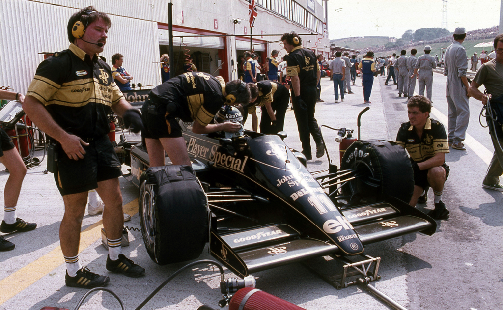 1. Magyar Nagydíj, Johnny Dumfries, Lotus-Renault 