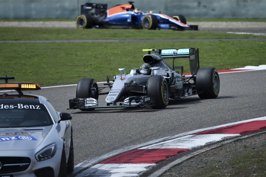 Forma-1, Nico Rosberg, Mercedes AMG Petronas, Kínai Nagydíj, Safety Car 
