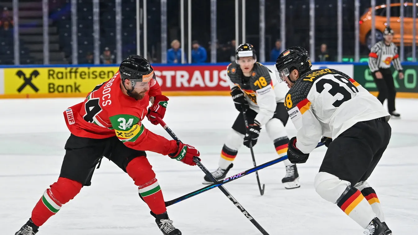 TERBÓCS István, Németország - Magyarország, jégkorong-világbajnokság, mérkőzés, Tampere, 2023. 05. 21. 