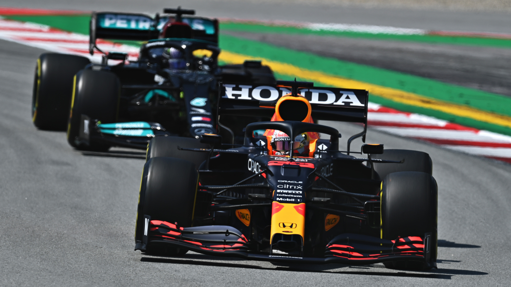 Forma-1, Max Verstappen, Red Bull, Lewis Hamilton, Mercedes, Spanyol Nagydíj 2021, péntek 