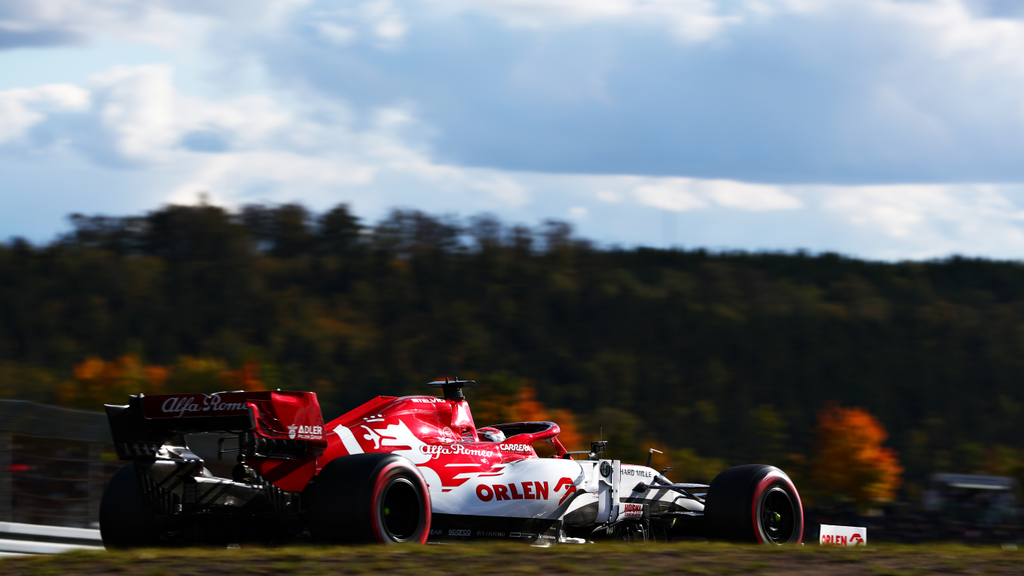 Forma-1, Kimi Räikkönen, Alfa Romeo, Eifel Nagydíj 2020, szombat 