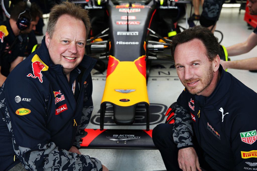 Forma-1, Andy Palmer, Aston Martin, Christian Horner, Red Bull Racing, Ausztrál Nagydíj 2016 