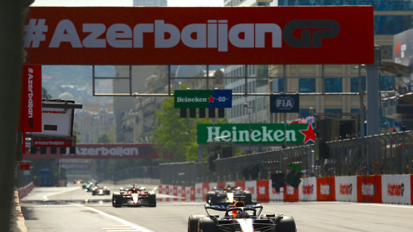 F1 Grand Prix of Azerbaijan 2023,April,Azerbaijan,Baku,Baku City Circuit,compete,competition Horizontal 