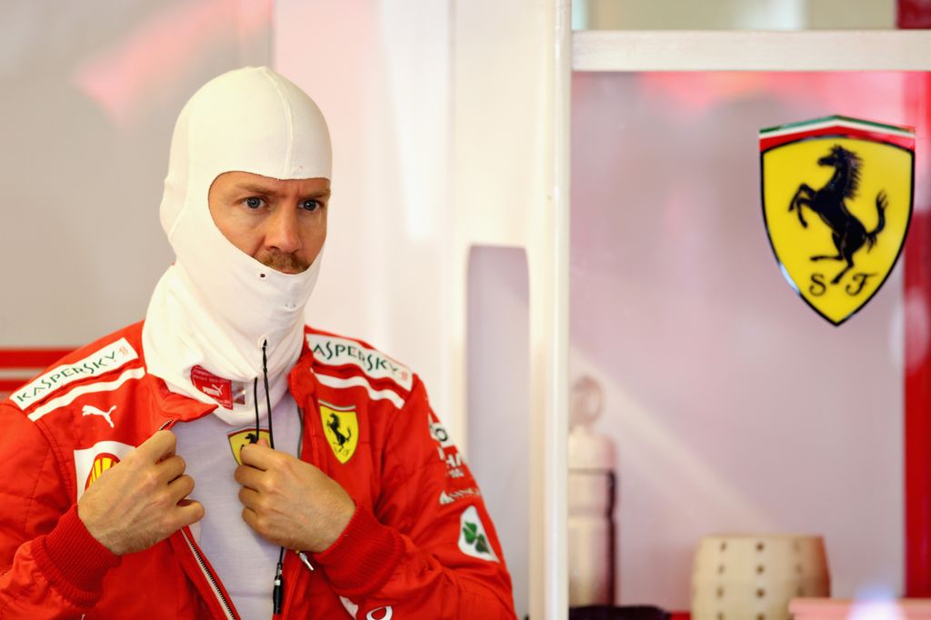 A Forma-1-es Kanadai Nagydíj pénteki napja, Sebastian Vettel, Suderia Ferrari 