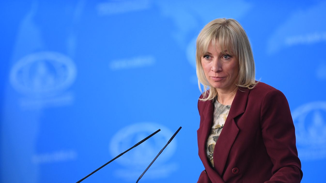 Maria Zakharova, orosz külügyminisztérium szóvivője 
