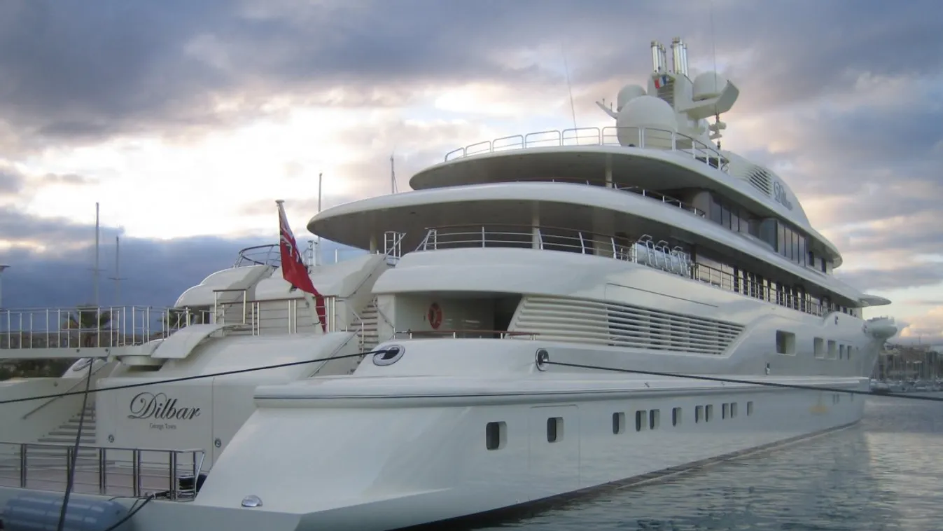 The Dilbar, világ legdrágább yachtjai 