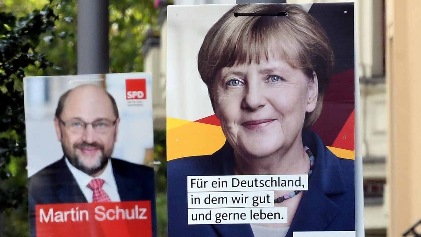 Campaign signs in Berlin 