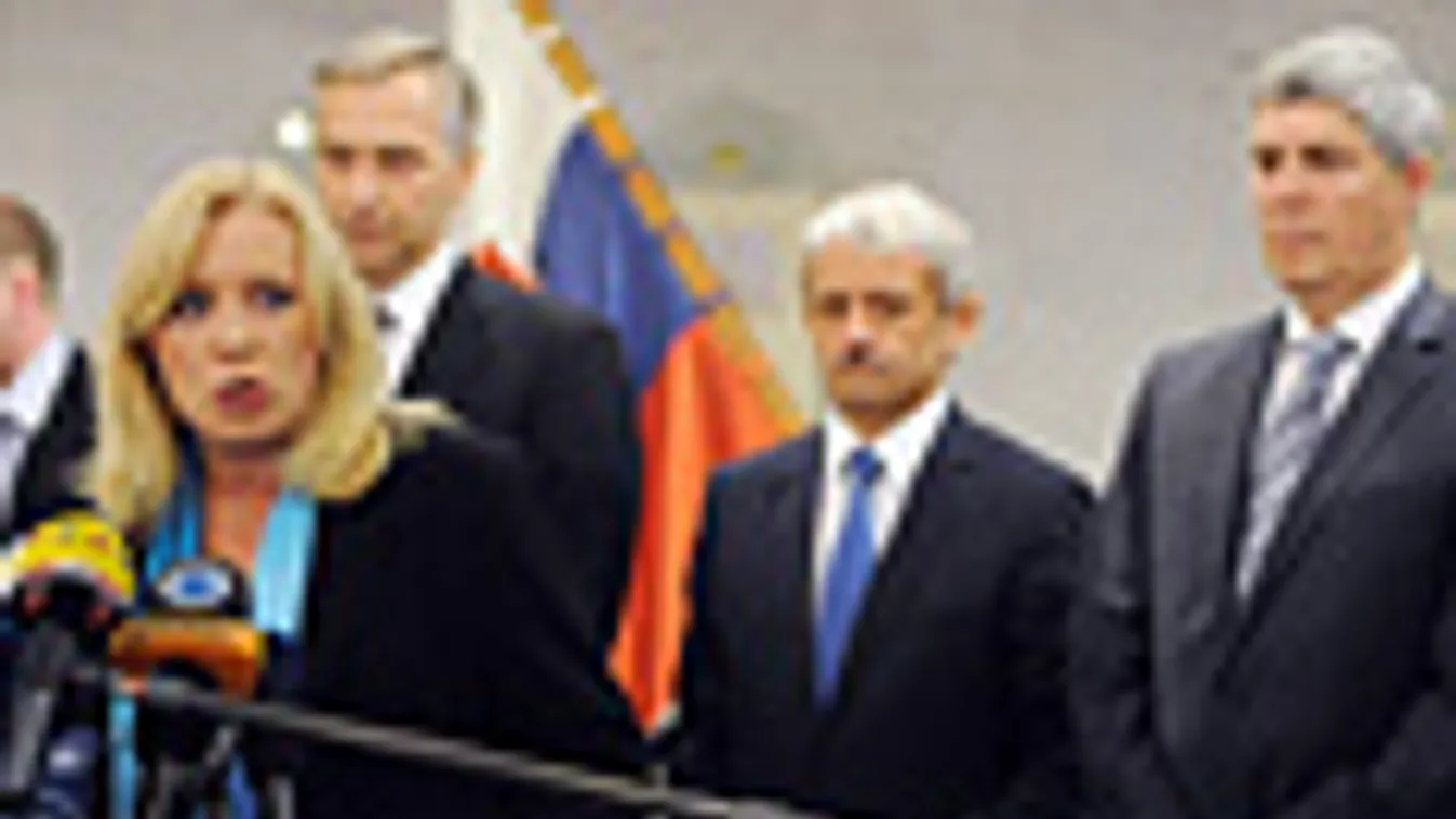 Megbukott a Szlovák kormány, Iveta Radicová miniszterelnök, Jan Figel, Mikulas Dzurinda, Béla Bugár