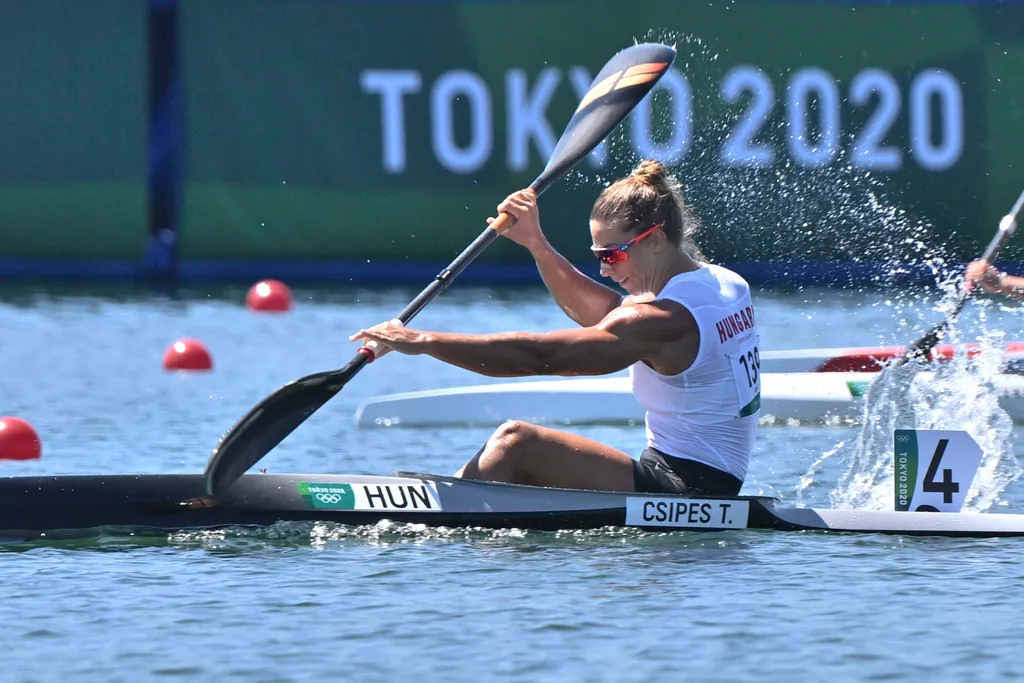 Tokió 2020, 2020-as tokiói olimpiai játékok, olimpia, nyár, nyári olimpiai játékok, XXXII. nyári olimpiai játékok, kajak, elődöntő, Csipes Tamara, 2020.08.05. női K-1 500 méter 