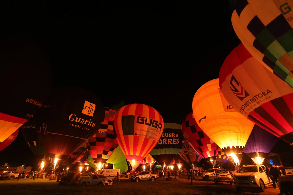 32. Nemzetközi Hőlégballon Fesztivál Brazíliában 