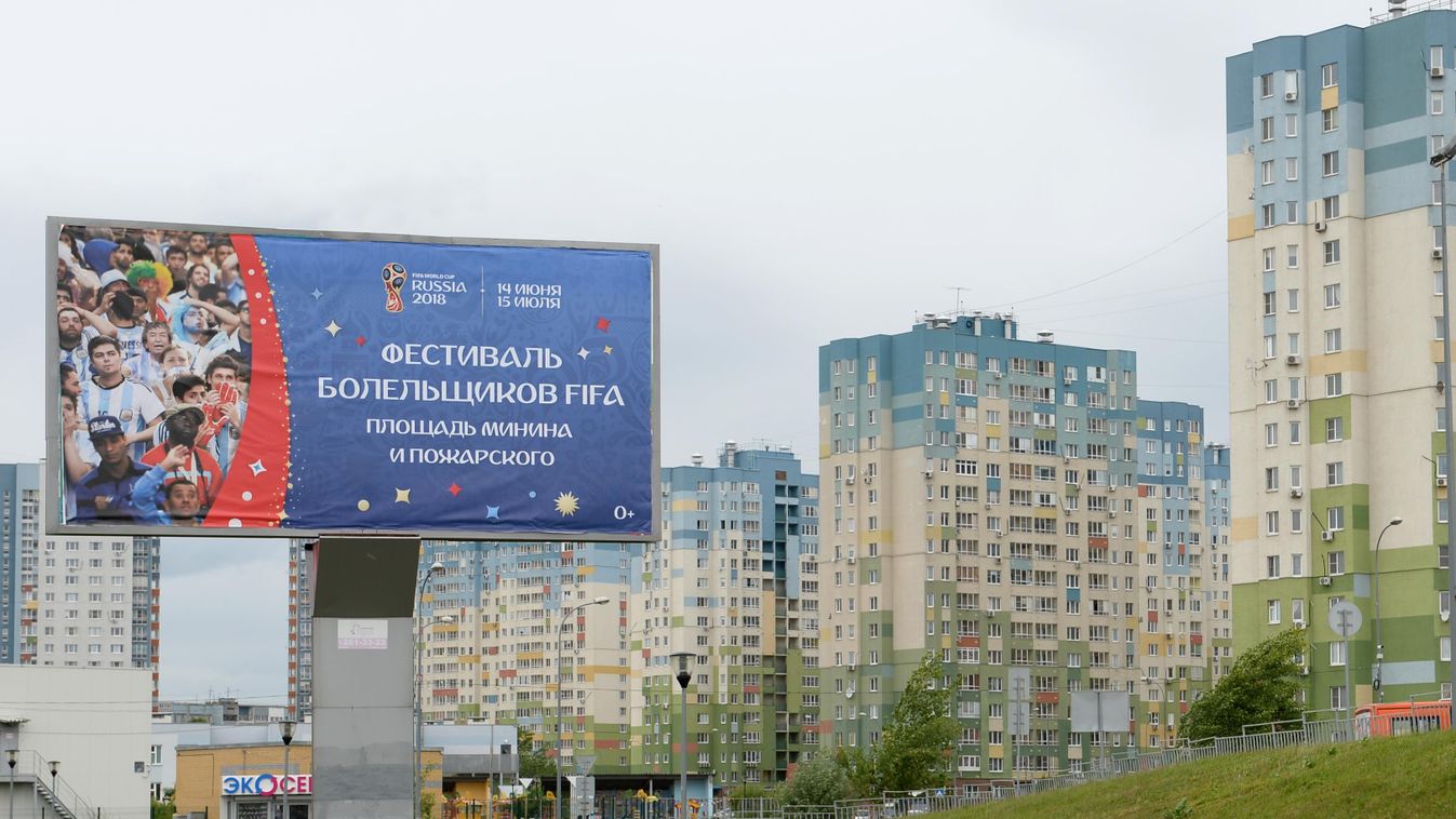 Russia World Cup Preparations Nizhny Novgorod house grass soccer FIFA, világbajnokság, labdarúgás, Oroszország vb-2018 