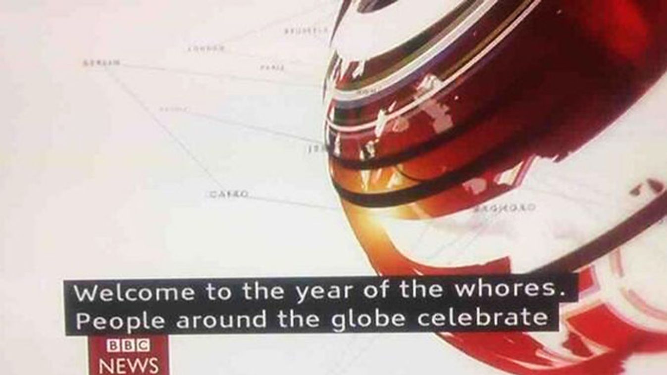 BBC, kínai holdújév, ló éve, elírás 