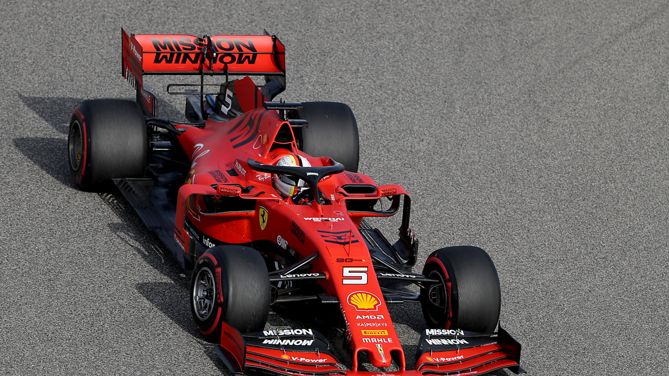 Forma-1, Bahreini Nagydíj, szombat, Sebastian Vettel, Scuderia Ferrari 