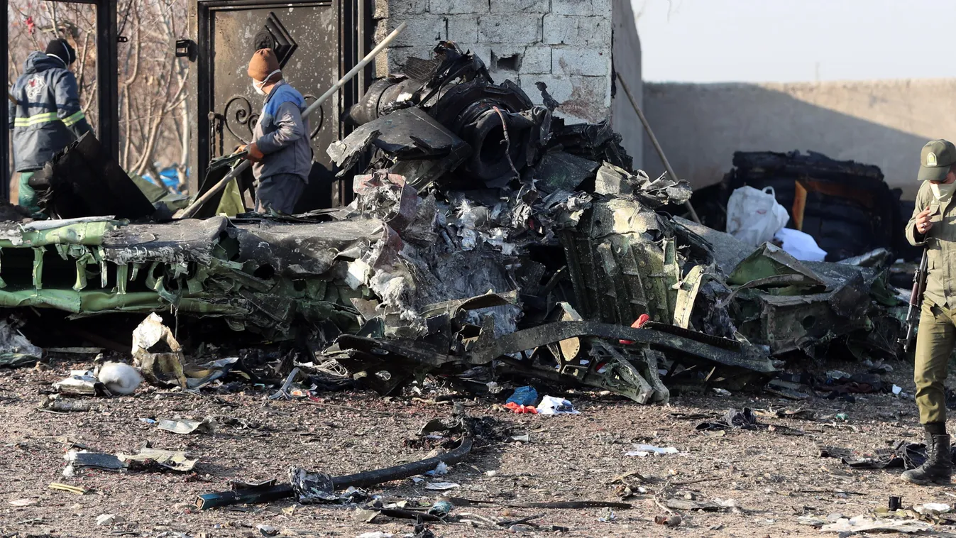Irán, lelőtt ukrán repülő 