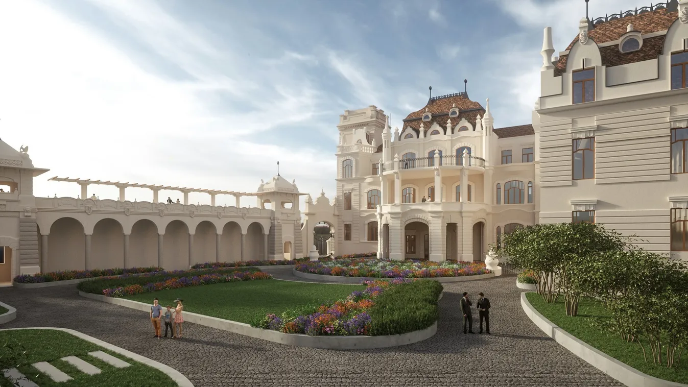József főherceg palota, rekonstrukció, renoválás, felújítás, budai, várnegyed 