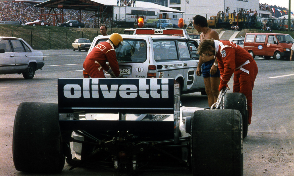 1. Magyar Nagydíj, autómentő, Brabham-BMW 